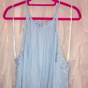 Forever21+ baby blue tank size 3x